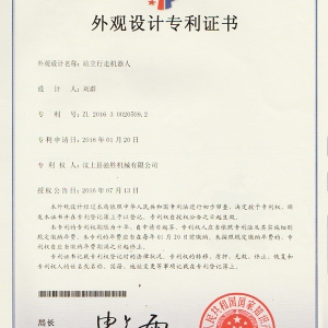 站立行走机器人