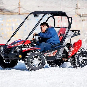 Snow motorcycle kart