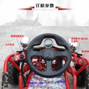 Snow motorcycle kart