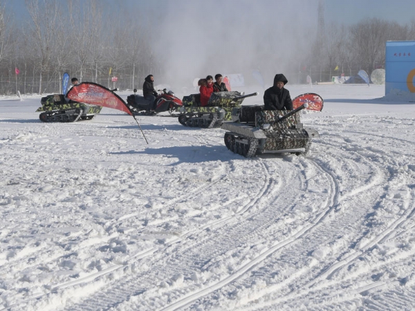Snow tanks in Taiyuan City, Shanxi Province
