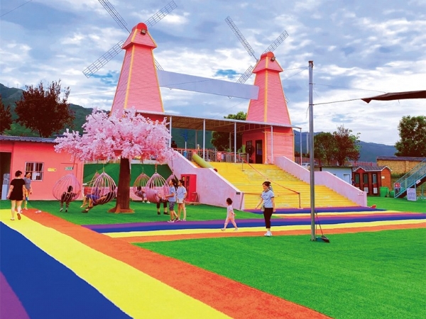 Non-powered Amusement Park in Puyang City, Henan Province