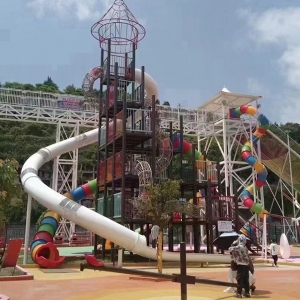 The Non-powered Amusement Park in Anshan City, Liaoning Province