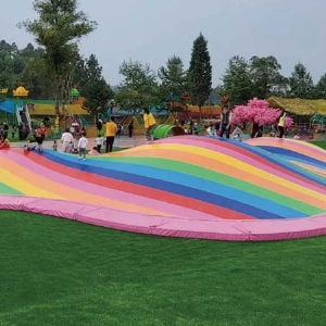 The Non-powered Amusement Park in Tianshui City, Gansu Province