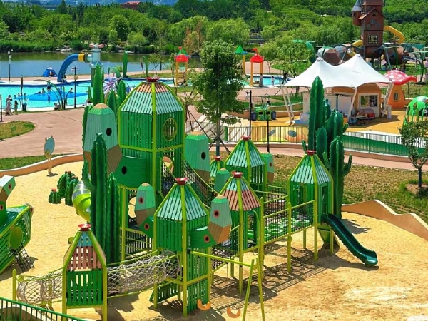 Ecological amusement in scenic spots