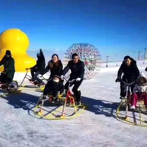 冰雪地自行车