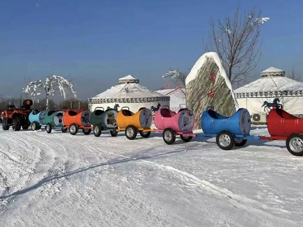 内蒙古托克托油桶小火车
