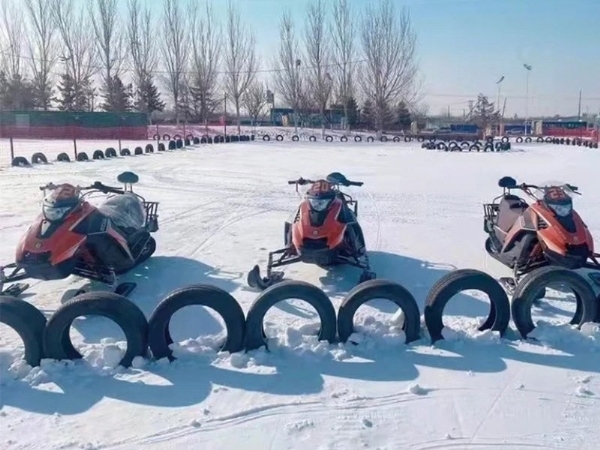 河南省洛阳市冰雪摩托