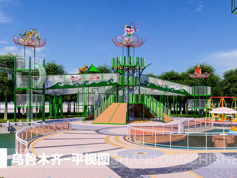 哪吒闹海城堡