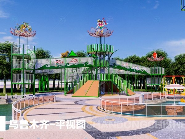 哪吒闹海城堡